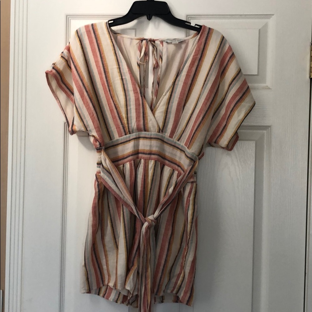 American eagle neutral color romper